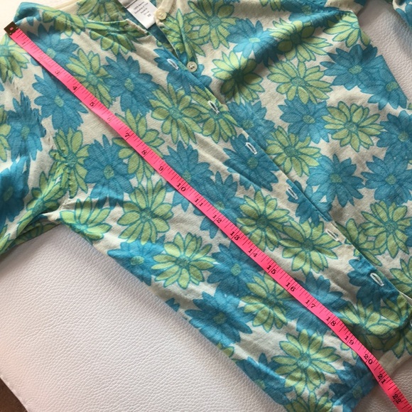 🌸 Floral lightweight wool cardigan - Picture 12 of 13